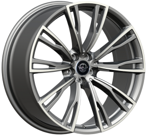 Informacin de BMW WD006, MATT GM POLISHED, 5X112, 19 x 8.5"